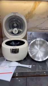 NỒI CƠM ĐIỆN KAILER KL-2026 Lòng nồi inox 304 vân lục giác cao cấp