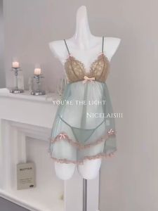 Hormones 💞💞 ซีทรู ชุดนอนเซ็กซี่ ตาข่าย ชุดนอนเซ็กซี่ ชุดนอนไม่ได้นอน เนื้อผ้าดี พร้อมส่งจากไทย(H9211)