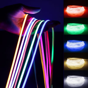 Super Thin 5mm COB LED Strip 1m 2m 3m 4m 5m High Density Flexible Neon LED Tape Ribbon For Home Room Decor TV Backlight Lighting