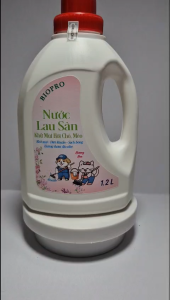 Nước lau sàn khử mùi hôi Chó Mèo Biopro Hương Hoa chai 1.2L Giúp Sàn sạch bóng Khử mùi hôi Diệt khuẩn nhanh chóng