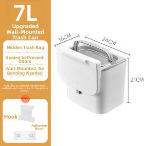 Large Wall-mounted Home Trash Can