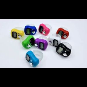 KAMJE Tasbih Digital Mini LED Tasbeh Alat Hitung Penghitung Elektronik Jari Finger Counter Tally