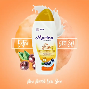 Marina Hand & Body Lotion UV White Extra SPF 30 185ml - Body Serum
