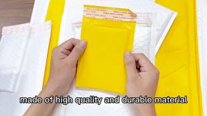 Amplop Bubble Mailer Kuning | Amplop Bubble Mailer Wrap Envelope | Bubble Mailer Packing Varian Ukuran Amplop Packing Anti Air Amplop Bubble Untuk Pengiriman - Lazada