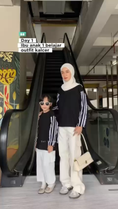 GU Kids Atasan Anak Kaos By Lanre - Blouse Anak Lengan Panjang Basic Long Sleve