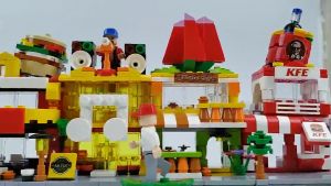 ตัวต่อ บล็อคตัวต่อ จำลองร้านค้าและสถานที่ ของเล่นเสริมพัฒนาการ ช่วยฝึกสมาธิ V83 พร้อมส่งจากไทย