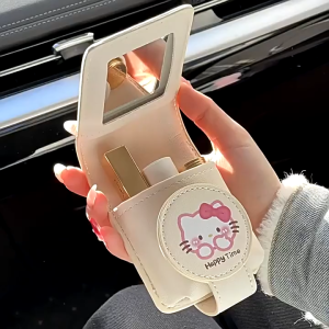 C & K Ví Nữ Túi Đựng Mỹ Phẩm Dễ Thương Hello Kitty Túi Đựng Mỹ Phẩm Xách Tay Có Gương Túi Đựng Đồ Trang Điểm Du Lịch Túi Nhỏ Đựng Đồ Trang Điểm Dùng Hàng Ngày