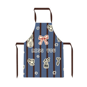Universal Kitchen Apron Waterproof Oil-resistant Dirty-proof for Catering Milk Tea Coffee Shop Work Uniform One Size Fits All