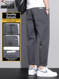 TUCANO | Business Casual Straight Leg Tapered Pants Mens