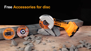 INGCO CAGLI7601 MESIN GERINDA 3" 20V CORDLESS MINI CUT OFF TOOL CORDLESS GRINDER 3INCH