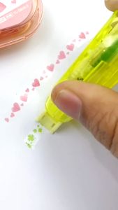 Deco Tape Stempel Roller Stamp 5mm X 5m Portable DIY Untuk Scrapbook Correction Tape Mini Motif Love Burung Daun Higlighter Pattern Correction Tape For DIY Decorative Scrapbook Journal PST