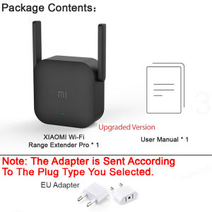 Xiaomi | XIAOMI New WiFi Amplifier Pro,300M 2.4G Network Expander Repeater Power Extender Roteador,2 Antenna,For Mi Router Wi-Fi
