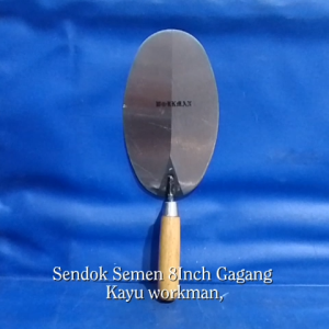 SENDOK SEMEN 8" GAGANG KAYU WORKMAN