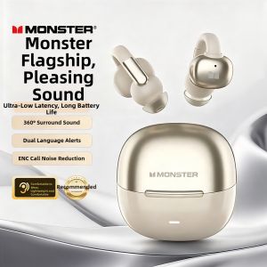 monster | Clip-on Wireless Bluetooth Open-ear Sport Headphones