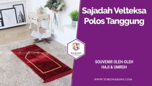 Sajadah Turki Velteksa Polos Tanggung Souvenir Tahlilan Oleh Oleh Haji