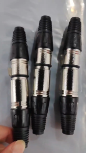 5 pair. Pack Roxtone XP3FM Premium 3 Pin XLR Male Female Jack Plug Set Adapter Audio Adaptor Wire Cable Connector Mic Microphone 3Pins 3-Pin 3 Pole