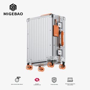 MIGEBAO | Aluminum Small Cabin Luggage 20inch