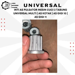 JMT - Inti Pulsator Mesin Cuci 2 Tabung Universal Multi | As Kotak | As Gigi 10 | As Gigi 11