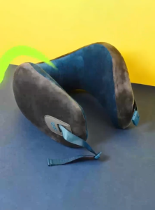 Travel Blue Infinity Pillow - High Quality High Density Memory Foam Ergonomic Neck Pillow Blue Outdoor Pillows Bluey Pillow - Lazada