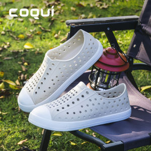 รองเท้าแตะน้ำหนักเบา ป้องกันลื่น ระบายอากาศได้ กันน้ำ สำหรับกลางแจ้ง