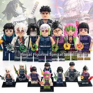 Kimetsu no Yaiba Yukaku Hen Demon Slayer Kyojuro Rengoku Bricks Figure
