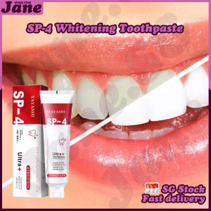 🎈𝒔𝒈 𝒔𝒕𝒐𝒄𝒌🎈YAYASHI SP 4 whitening toothpaste teeth whitening / Oral care / Teeth stain remover / Probiotic toothpaste / 益生菌美白牙膏