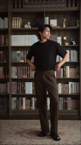 New Arrivals | Quần tây nam ống suông đứng JBAGY Straight Trouser vải âu cao cấp - JA0102