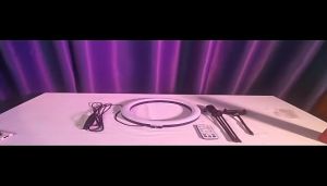 26cm Usb Dapat Diisi Ulang Pencahayaan Fotografi Rias Wajah Selfie yang Dapat Diisi Ulang