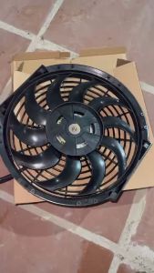Quạt ô tô 12in cánh cong 12v 24v 30cm