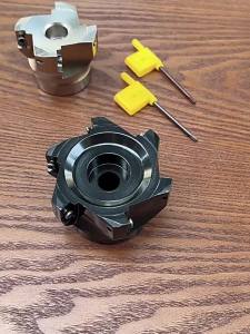 MEINWAY | 90 Degree CNC Face Milling Cutter Disk for Flat and Surface Cutting