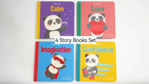 4 Board Books To Learn About Love Confidence Calm & Imagination