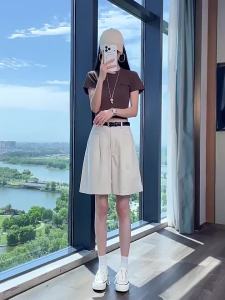 La Chapelle | Thin Breathable Women Shorts 5inch Flare