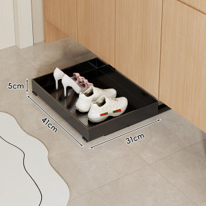 Sliding Retractable Drawer Shoe Tray Shelf