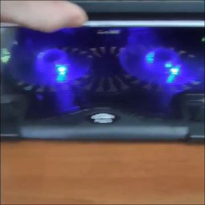 Coolingpad laptop gaming NB 2 fan rgb adjustable with stand hp s900 - Cooling pad cooler pad s-900