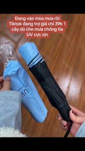 (MIỄN SHIP TOÀN QUỐC) [LOẠI TỐT DÀY DẶN] DÙ ĐI MƯA CHỐNG TIA UV CỰC TỐT - DÙ CHE MƯA CHE NẮNG Ô DÙ 2 LỚP CHỐNG TIA CỰC TÍM BẢO VỆ SỨC KHỎE
