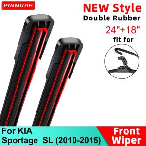 For Kia Sportage SL 2011 2012 2013 2014 2015 Front Wiper Blades Brushes Cutter Accessories U J Hook