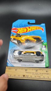 Hot Wheels 2018 HW Green Speed No.216 Electro Silhouette Die-Cast Car toys รถของเล่น รถเหล็ก