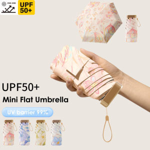 Portable Mini Sunshade Umbrella Womens UV Protection Foldable Pocket Capsule Umbrella Rain And Sun Dual Purpose Compact Umbrella