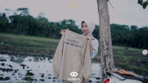 FLORYN Jas Hujan Rok Raincoat Untuk Wanita Dewasa Terbaik Bahan Pvc Tebal Anti Rembes