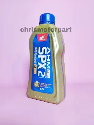 OLI SPX 2 AHM 08 L / 800 ML 10W-30 OLI MESIN MOTOR HONDA ORIGINAL