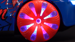 New Model Spider-Man RC Stunt Car Double Spray with LED Light & Music 2.4GHz Remote Control Drift Racing Car 360° Rotating Climb Off-Road Toy for Kids Boys Birthday Gift