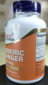 Viên uống Tumeric & Ginger tiêu hoá tốt giảm viêm sưng Khớp tăng cường chức năng Gan 500 mg 150 viên