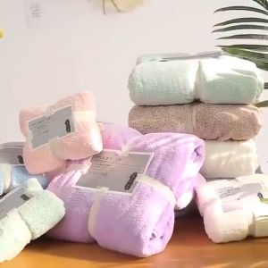 [COD] Bath Towel Set /Handuk Mandi Premium Kado Hadiah Souvenir Hampers 3Pcs Serap Air Kualitas Halus Premium