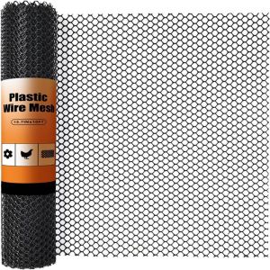 Plastic Wire Mesh Fence Chicken Wire Mesh Garden Netting& Animal Barrier for DogsCats& Poultry