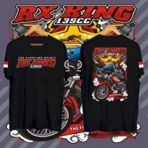 Kaos Tshirt Baju Distro Yamaha Rx-King The Fighting Spirit