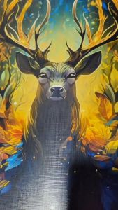 HIMALAYA 35*50cm HD Self-adhesive poster LUCKY DEER