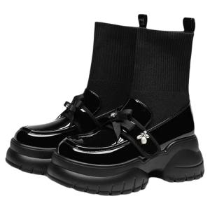 Josiny | Thick-soled Warm Elastic Boots with Height-increasing Feature
