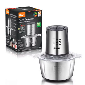Food Processor rated power:220-240V-50/60hz power rating:1000W rated volume:3L Efficient and and fast work powerful moto detachable parts for easy cleaning double cover design finish strring and cover immediately machine cup separation usr more Convenient