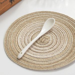 White Bone China Spoon Ceramic Soup Spoon Household Large Spoon Soup Ladle Spoodle Hotel Restaurant Tableware Porcelain Spoons