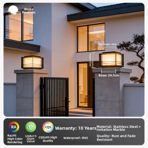 VINCAN | Solar Outdoor Column Light